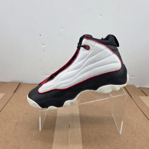 Jordan Pro Strong 'Black Varsity Red' Men's  Basketball Athletic Shoes Size 8 - Picture 4 of 9